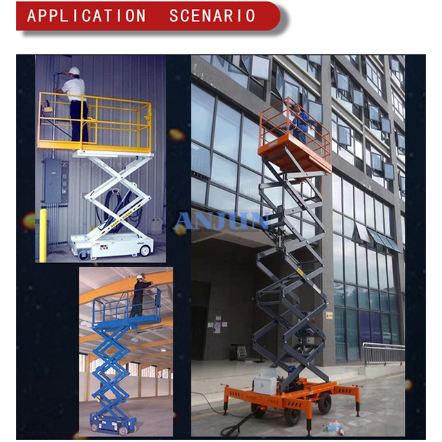 Electric Mobile Hydraulic Scissor Lift 